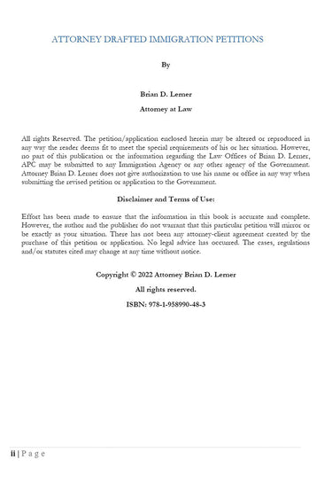 Rocket Immigration Petitions Asylum Application for Withholding of Removal and Convention Against Torture